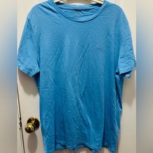 Mens American Eagle large short sleeve blue athletic fit Tshirt